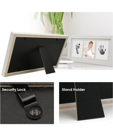 Govvay Baby Handprint and Footprint Photo Frame Kit | Perfect Newborn Gift for Boys and Girls | Memorable Keepsake Box for Christmas and Birthdays - Buy Online on SooperMarket.com