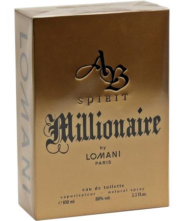 AB Spirit Millionaire By LOMNI Cologne for Men 3.3oz / 100ml EDT Spray