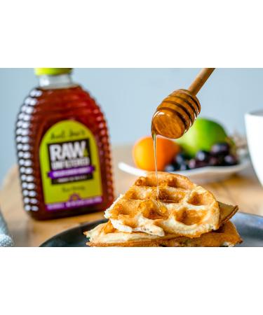 Aunt Sue's Raw & Unfiltered Wildflower Honey 32oz (2 LB) - Pure Strained Honey - Buy Online on SooperMarket.com