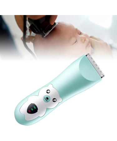 Ultra Quiet Baby Hair Clipper - Cordless Waterproof Rechargeable Trimming with Cartoon Design & 2 Guide Combs - Buy Online on SooperMarket.com