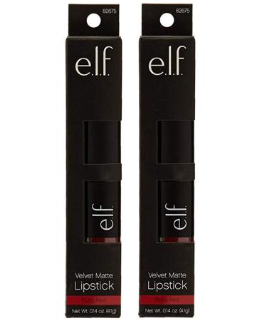 E.L.F. Velvet Matte Lipstick Ruby Red 0.14 oz (4.1 g)