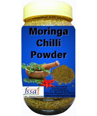 Havilah Moringa Chilli powder 250 g Moringa karam podi Munaga chilli Karam Superfood for Cooking Fibre Rich munaga aku Karam Podi Moringa Spice Powder - Buy Online on SooperMarket.com
