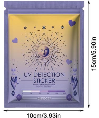 Virtcooy UV Detection Patches - Sunblock Patches | Sunscreen Reminder Stickers Know When to Re-Apply Sunscreen Sun Patch for Sunscreen love - Buy Online on SooperMarket.com