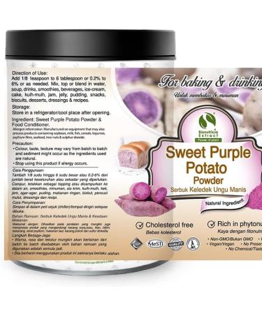 9x Sweet Purple Potato Powder (200g / Can) - Buy Online on SooperMarket.com