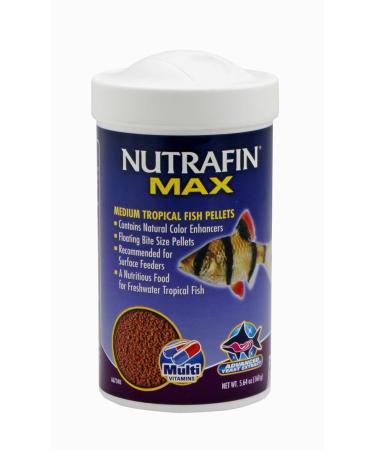 Nutrafin A6734 Max Tropical Fish Pellet 5.64-Ounce