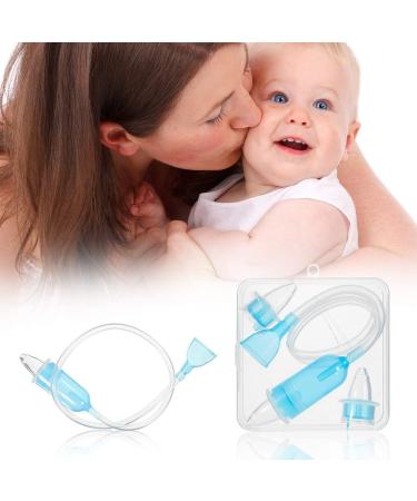 Heyu-Lotus Baby Nasal Aspirator - Newborn Nose Sucker for Mucus Removal | Baby Nasal Cleaner for Toddlers - Buy Online on SooperMarket.com