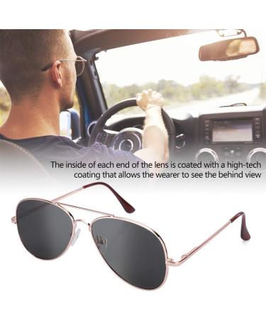 Kcabrtet Female/Male Safety Glasses Anti Tracking Rear View Sunglasses Anti Monitor Glasses Safety Sun Glasses - Buy Online on SooperMarket.com