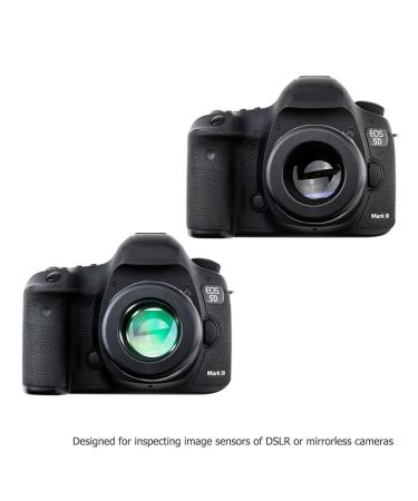 JJC 7x Camera Sensor Loupe Magnifier | CCD CMOS Sensor Inspection & Cleaning Tool | Compatible with Canon, Nikon, Sony, Fujifilm, Panasonic, Olympus DSLR & Mirrorless Cameras - Buy Online on SooperMarket.com
