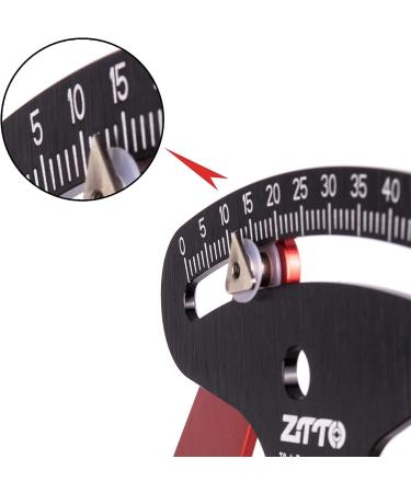 BxyxOw1 Bicycle Spoke Tool - Aluminum Alloy Wheel Repair & Tension Meter - Buy Online on SooperMarket.com