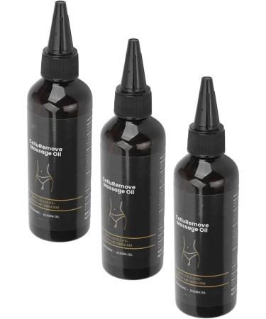 Essential Cellulite Massage Oil - Slimming & Moisturizing (3 Pieces) for Improved Blood Circulation | Perfect for Everyday Use - Buy Online on SooperMarket.com