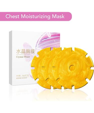 3 Pair Chest Moisturizing Mask Chest Wrinkle Pads Transparent Breast Care Tighten Lifting Chest Skin Pad Reduce Wrinkle Dark Spot Removing Nourishing Chest Areola Beauty Mask - Buy Online on SooperMarket.com