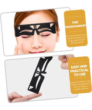 Didiseaon Eyebrow Design Eyebrow Card Eyebrow Makeup Stencil Eyebrow Diy Stencil Balance - Buy Online on SooperMarket.com