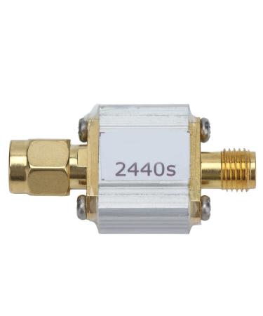 LiebeWH 2.4G 2440MHz Bandpass Filter Aluminum Alloy SMA Filter Module with Less Loss for Zigbee WiFi Bluetooth FBP2440s