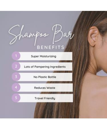 Eclectic Lady Black Raspberry Vanilla Shampoo Soap Bar | Pure Argan Oil Silk & Honey Protein | Natural Extracts & Nourishing Ingredients - 4 oz - Buy Online on SooperMarket.com
