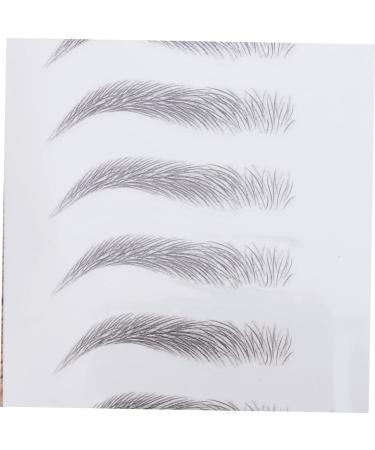 Gogogmee 2pcs 3d Stickers 3d Brow Stickers Brow Shaper Brow Tool Water Proof Template 6d - Buy Online on SooperMarket.com