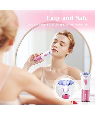 Smooth Glide Epilator for Women - Facial & Bikini Hair Removal - Buy Online on SooperMarket.com