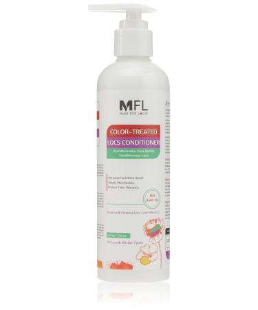 MFL MADE FOR LOCS Locs Color Care Moisturizing Conditioner 8 oz - For Color-Treated & Grey Locs Dreadlocks Sisterlocks Microlocs & All Hair Types