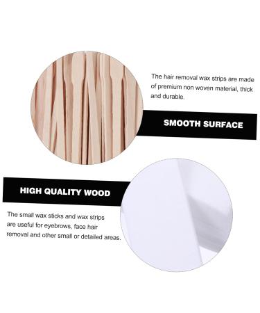 Buy Angoily 1200pcs Disposable Beauty Bar Spatula Set for Hair Removal - Natural Birch Wax Stick Tools - International Shipping Available - Buy Online on SooperMarket.com