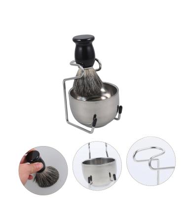 2 Sets Beard Brush Set | Professional Shaving Brush Tool for Men | Portable Beard Care Supplies - Buy Online on SooperMarket.com