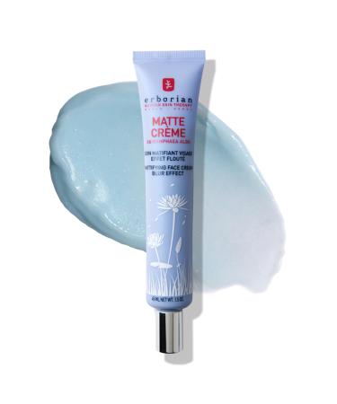 Erborian Matte Face Cream - Mattifying & Blurring Primer for Excess Sebum - Multi-Purpose Facial Primer Blurs the Appearance of Pores for a Natural Powdery Finish1.5 Oz