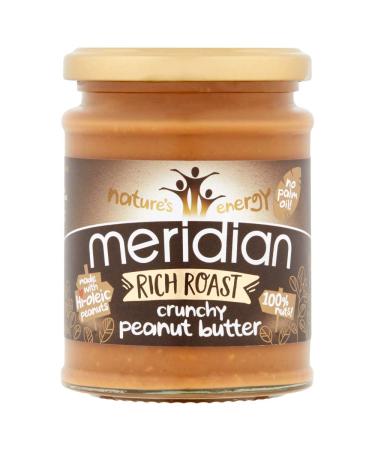 Meridian Rich Roast Crunchy Peanut Butter 280g