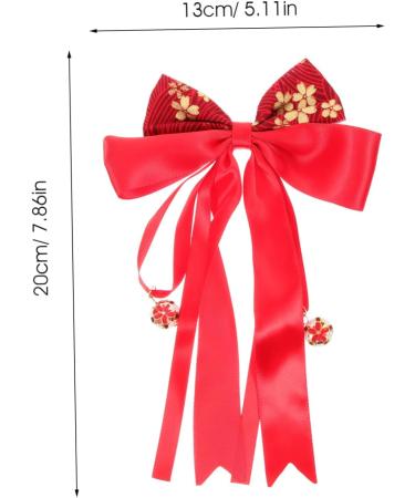 SEWACC elastic hair ties decor hair barrettes for girls hair ties girls hair ties with bows hair ties for girl hair bow hair rope bow hair ties elasticity bow tie girl child fabric - Buy Online on SooperMarket.com