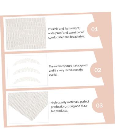 Mikinona Girl Stickers 16pcs Lace Double Eyelid Sticker Self- Adhesive Eye Tapes One Invisible Eyelid Sticker Mesh Post Net - Buy Online on SooperMarket.com