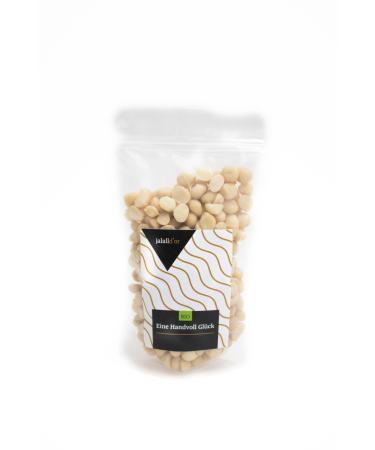Jalall D'or Macadamia Nuts roasted salted whole nut kernels 500 g Macadamia Nuts from fair trade cultivation Salted 500 g (1 pack)