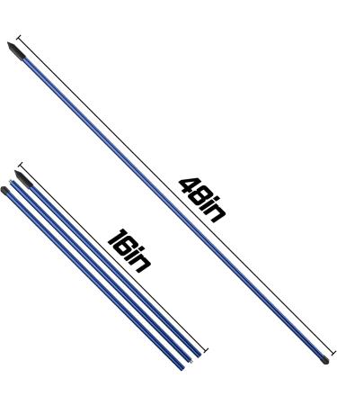Kamitty Golf Alignment Stick 2/3 Packs - Portable Detachable Training Equipment (Blue) - Buy Online on SooperMarket.com