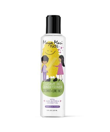 MAYA MARI - Kids Leave-in Conditioner With Coconut Oil  Shea Butter  and Marula Oil  Coconut and Lime Twist  8 oz