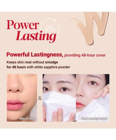 ESPOIR Pro Tailor Foundation Be Velvet SPF22 PA++ 5 Beige 1.01 fl oz - Long-Lasting 48-Hour Cover with Thin, Easy-Blending Formula for Improved Skin Texture | Velvety Comfort Without Dryness - Buy Online on SooperMarket.com