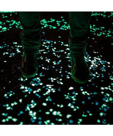 Pebbles 50/100/300pcs Glow in the Dark Garden Pebbles for Walkways Garden Decoration Glow Pebbles Plants Aquarium Luminous Stones Decorative Pebbles (Color : Blue Size : 50 PCS) 50 PCS Blue - Buy Online on SooperMarket.com