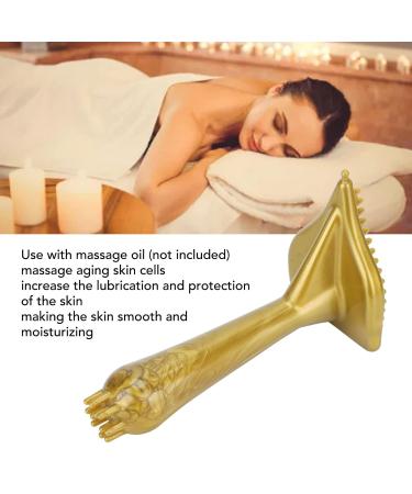 Meridian Massage Brush - Handheld Muscle Tension Relief Gua Sha Tool for Legs Back Hands & Feet | International Shipping - Buy Online on SooperMarket.com