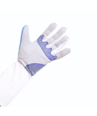 KHEDDO Fencing Gloves, Fencing Training Equipment, Breathable/Non -Slip/wear Resistance, Fencing Training Gloves for Adult Kids Fencing Training/Contest 8# Left hand