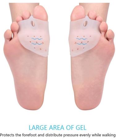 Silicone Hallux Valgus Correction Toe Separators - Bunion Pads for Pain Relief and Bunions Correction - Universal Size - Buy Online on SooperMarket.com