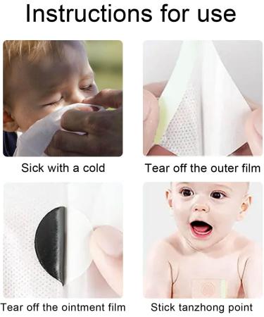 Demeras Body Care Cough Sticker - Herbal Acupoint Relief Patch for Sore Throat - Buy Online on SooperMarket.com