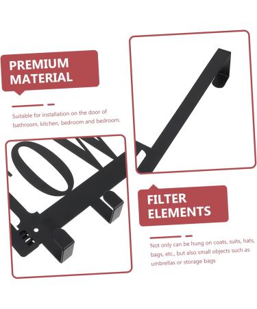 Alipis 1pc Door Hook Hand Towel Hook Towel Hooks Door Towel Hanger Iron Storage Hook Jewelry Back Door - Buy Online on SooperMarket.com