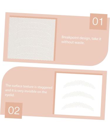 Cabilock 20pcs Lace Double Eyelid Sticker Double Eyelid Tape Invisible Tape Makeup Stickers Hooded Eyelid Tape Double Eyelid Tape Invisible Girl Makeup Natural Double Eyelid Tape Eyeliner - Buy Online on SooperMarket.com