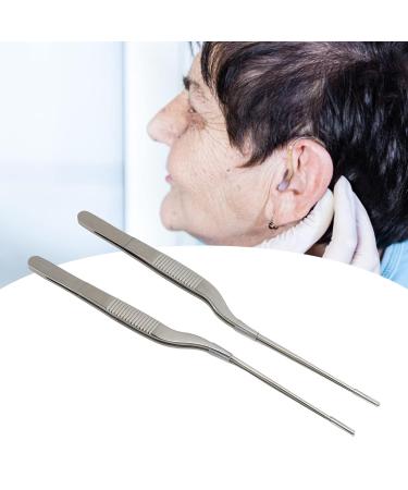 2Pcs Stainless Steel Tweezers - Corrosion & High Temp Resistant Multipurpose Tool for Hearing Amplifiers - Compact & Durable - Buy Online on SooperMarket.com