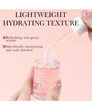 Dark Spot Correcting Serum Peach 70% Niacinamide Serum for Acne Scars Post-Acne Marks Korean Skincare Set for Teenagers Adult - Buy Online on SooperMarket.com