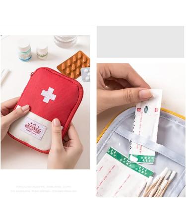 Surakey Mini First Aid Bag - Portable Medication & Emergency Storage for Travel Sports Camping - Compact Blue Design - Buy Online on SooperMarket.com