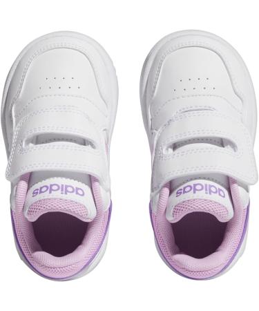 adidas Kids Hoops Mid 2.0 Fitness Shoes - Child 3 UK - White/Lilac/Violet - Buy Online on SooperMarket.com