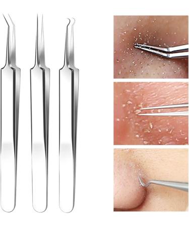 Pimple Popper Tool Kit - 15PCS Blackhead Remover & Extraction Tools for Estheticians - Buy Online on SooperMarket.com