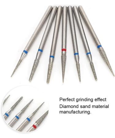 Attachment Bits Diamond Sand Abrasives Electric Manicure Cup Grinder Bits for Nail Cutters Nail Art Manicure Drill Accessories for Nail Cutters(#3) - Buy Online on SooperMarket.com