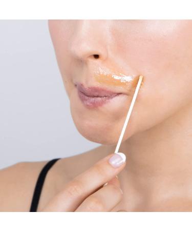 Parissa 100% Natural Face & Body Sugar Wax for Sensitive Skin - At-Home Waxing Kit with Chamomile Sugar Wax - Includes 20 Epilation Strips and 3 Wooden Spatulas - Buy Online on SooperMarket.com