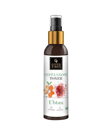 Good Vibes Ubtan Toner | Refreshing Hydrating Detoxifying Face Toner for All Skin Types | 120 ml (4.05 Fl Oz)