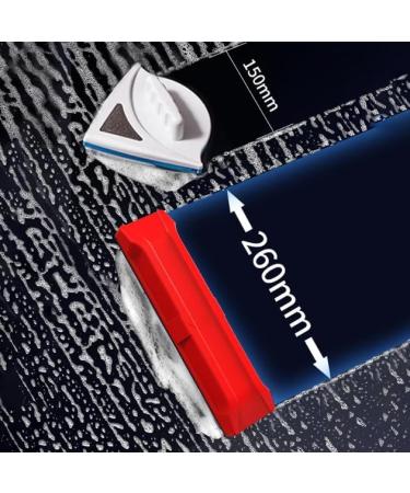 Magnetic Glass Cleaning Tool Window Cleaner Double-sided Household Double Layer Glass Cleaner For High-rise Buildings 20-30mm - Buy Online on SooperMarket.com