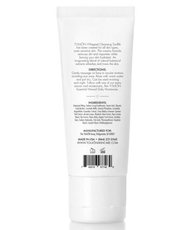 TOULON Anti Aging Face Wash | Oil Free Moisturizing Cleanser for Makeup Removal | Vitamin C Rosehip & Lavender - Perfect for Men & Women - Buy Online on SooperMarket.com