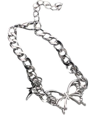 Shop Stylish OralGos Fashion Butterfly Bracelet - Adjustable Hand Chain Jewelry Gift for Family - Buy Online on SooperMarket.com