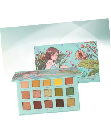 Healeved 2 Pcs Palette Compact Glitter Eye Eye Shadow Green 1 count (Pack of 1) Greenx2pcs - Buy Online on SooperMarket.com